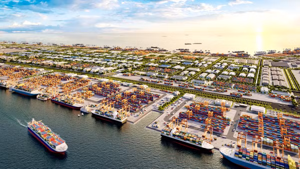 Ciudades vietnamita y china comparten experiencia en gestión portuaria y logística ảnh 1