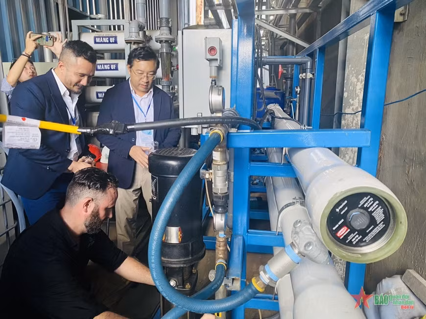 Transfieren tecnología de tratamiento de agua de Estados Unidos a Vietnam ảnh 1
