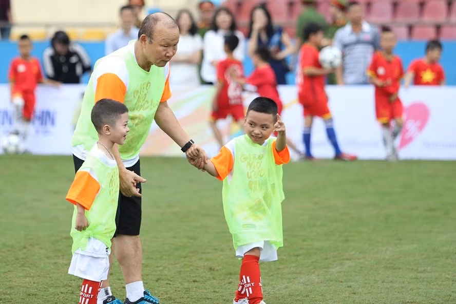 Inauguran academia internacional de fútbol Park Hang-seo en Vietnam ảnh 2 Inauguran academia internacional de fútbol Park Hang-seo en Vietnam ảnh 2