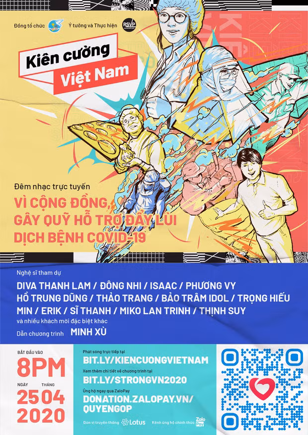 Celebrarán en Vietnam velada música en ciberespacio a favor de la lucha contra el COVID-19 ảnh 1 Celebrarán en Vietnam velada música en ciberespacio a favor de la lucha contra el COVID-19 ảnh 1