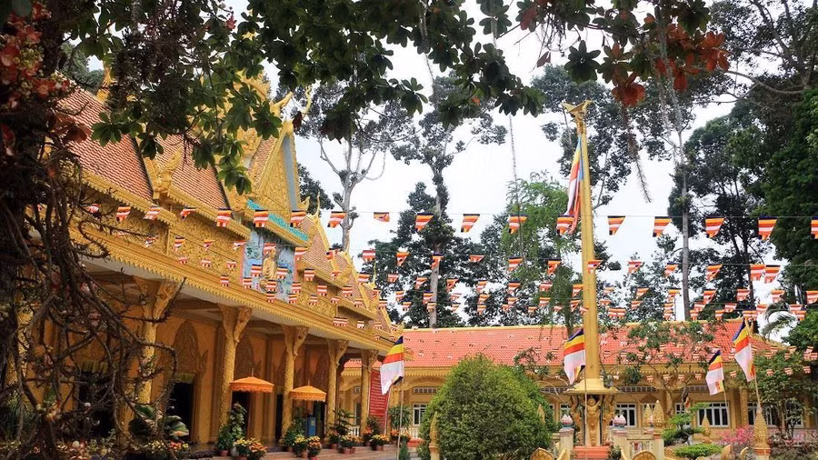 Comunidad khmer en Vietnam celebra fiesta de Año Nuevo centrada en garantizar la seguridad ảnh 1