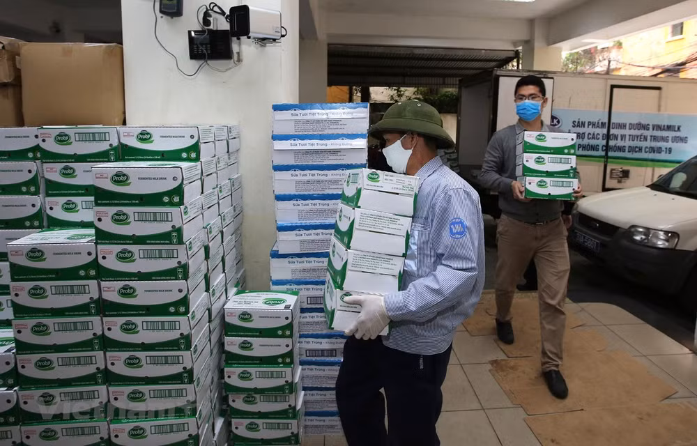 Vinamilk apoya a niños con situación desfavorable frente el coronavirus ảnh 1