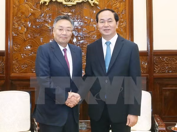 Presidente vietnamita exhorta más inversiones de empresas japonesas ảnh 1