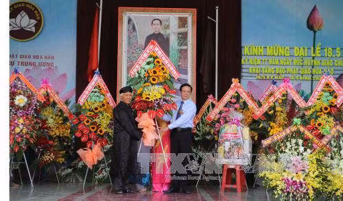 Secta budista de Hoa Hao cumple 77 años ảnh 1