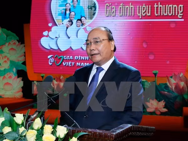 Premier resalta importancia de valores de familia para el pueblo vietnamita ảnh 1