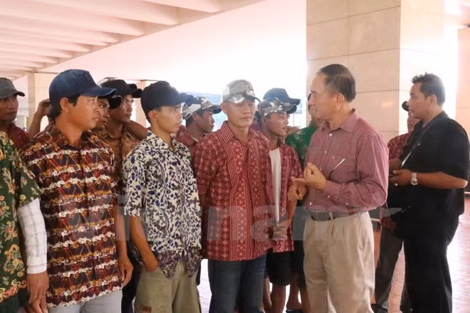 Indonesia autoriza repatriación de 28 pescadores vietnamitas ảnh 1