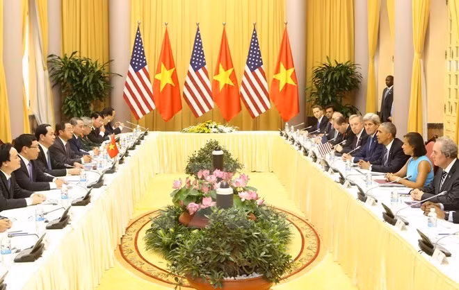 Vietnam y Estados Unidos discuten formas de impulsar relaciones bilaterales ảnh 1