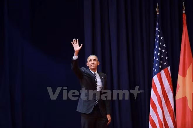 Barack Obama concluye visita a Vietnam ảnh 1 Barack Obama concluye visita a Vietnam ảnh 1