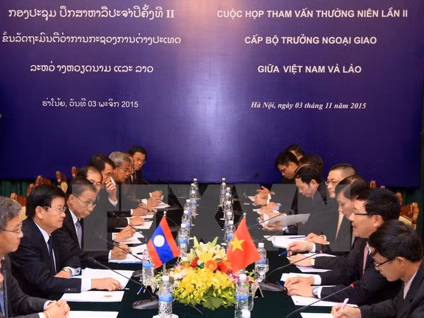  Cancillerías de Vietnam y Lao realizan segunda consulta ảnh 1