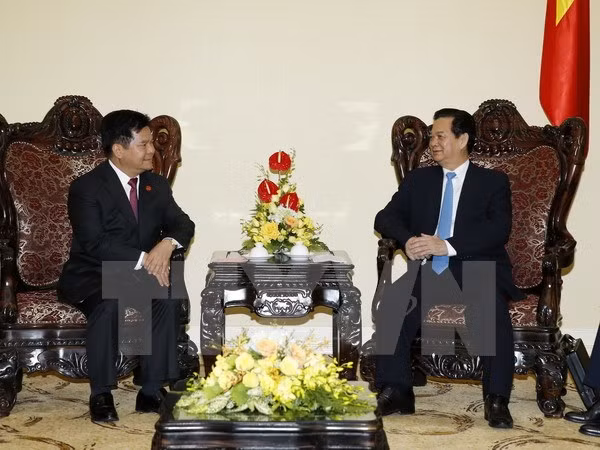 Premier recibe a secretario del Comité Partidista de Yunnan ảnh 1