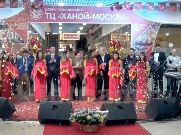 Inauguran en Rusia centro comercial Hanoi- Moscú ảnh 1
