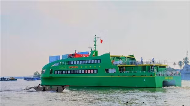 Reanudan operación de la vía fluvial Can Tho-Con Da en Vietnam ảnh 1