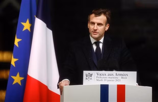 Presidente de Francia felicita a comunidad asiática por el Tet ảnh 1