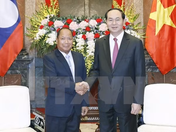 Insta presidente vietnamita a impulsar la colaboración en seguridad con Laos ảnh 1