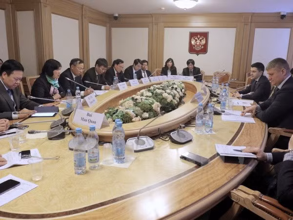 Parlamentos de Vietnam y Rusia impulsan relaciones multifacéticas ảnh 1