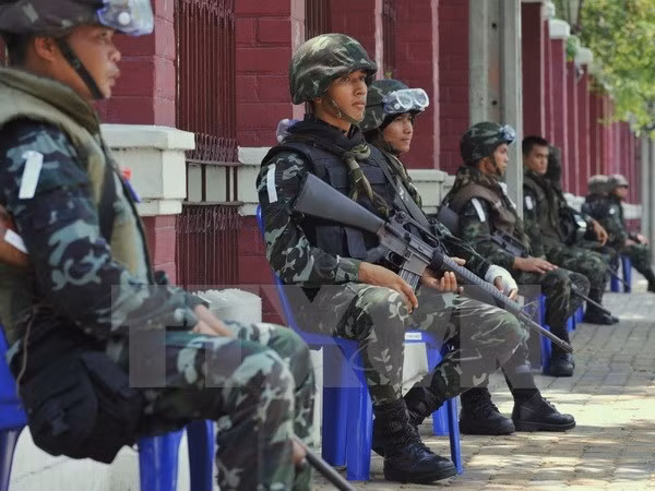 Un muerto y tres heridos en ataque a comisaría en el sur de Tailandia ảnh 1