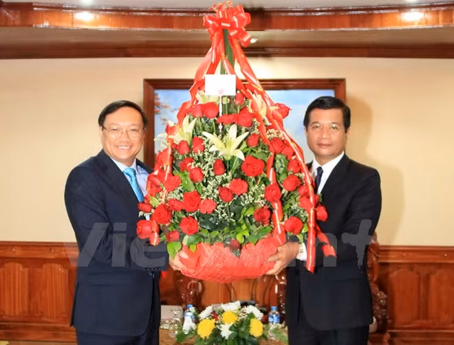 Promueven nexos de solidaridad especial Vietnam-Laos ảnh 1