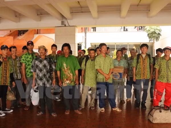 Repatrían a pescadores vietnamitas detenidos en Indonesia ảnh 1