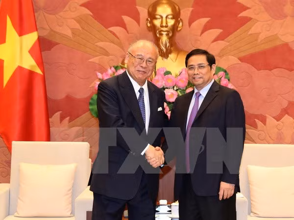 Nexos entre parlamentarios: puente impulsor de cooperación Vietnam- Japón ảnh 1