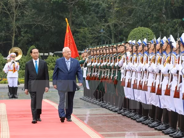 Concluye presidente israelí visita estatal a Vietnam ảnh 1