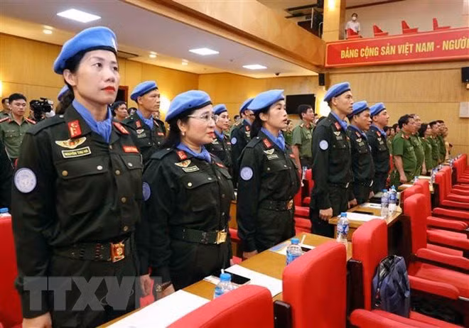 Policía vietnamita lista para unirse a las fuerzas de mantenimiento de la paz de la ONU ảnh 1