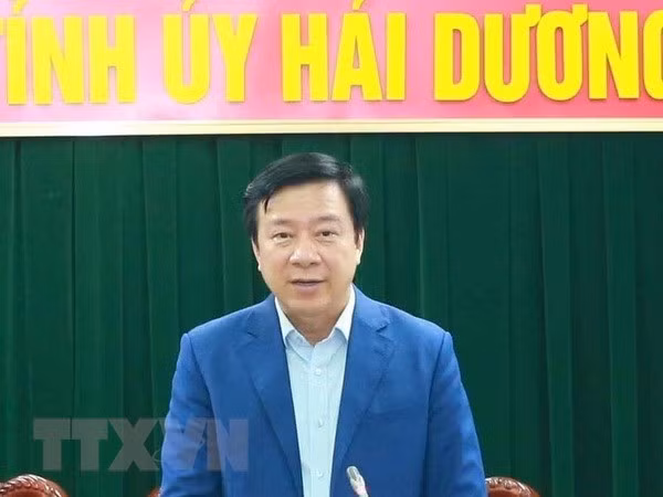 Buró Político impone medida disciplinaria al Comité partidista de la provincia de Hai Duong ảnh 1