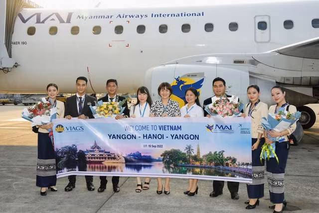 Aerolínea myanmena opera ruta directa Yangon – Hanoi ảnh 2