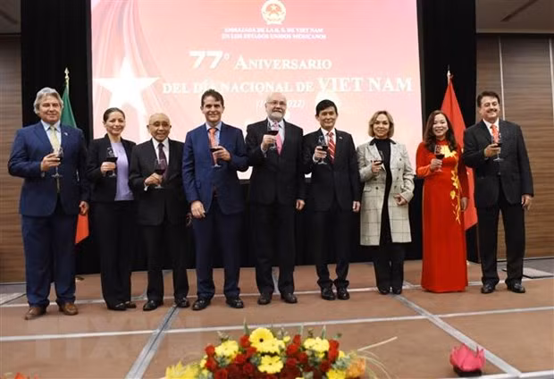 Celebran en México Día Nacional de Vietnam con vista hacia nexos integrales ảnh 1
