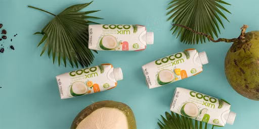 Empresario belga lleva agua de coco vietnamita al mercado europeo ảnh 1