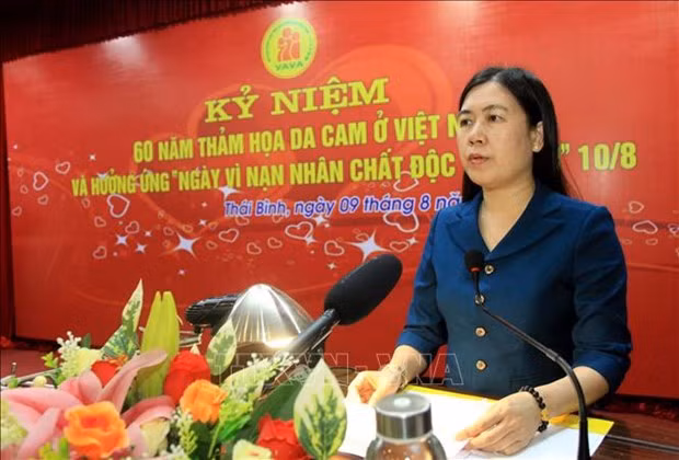 Provincia vietnamita de Thai Binh presta atención a víctimas del Agente Naranja ảnh 1