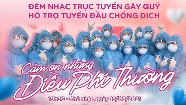 Organizan evento musical para recaudar fondos para lucha contra el COVID-19 en Vietnam ảnh 1