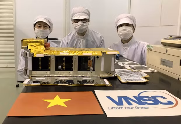 Satélite vietnamita de NanoDragon se lanzará en octubre próximo ảnh 1
