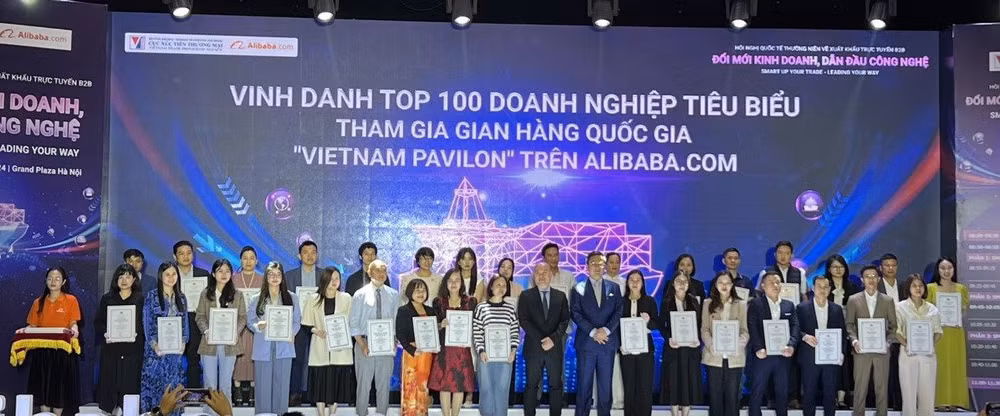 Anuncian 100 empresas en Pabellón Nacional de Vietnam en Alibaba.com ảnh 1
