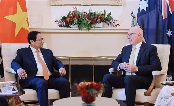 Primer ministro de Vietnam se reúne con gobernador general de Australia ảnh 1