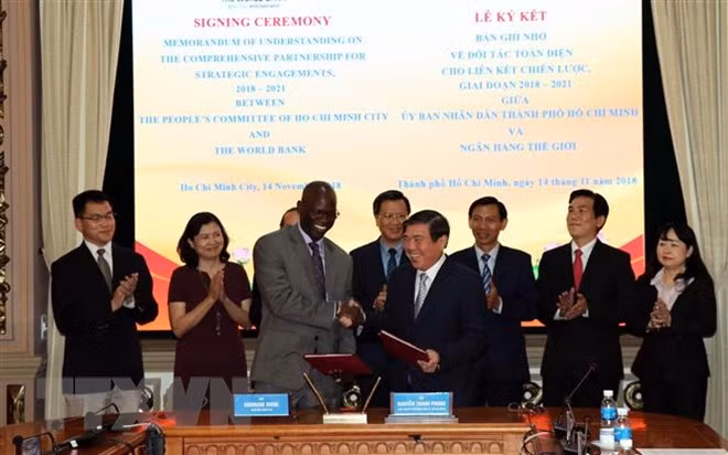 Ciudad Ho Chi Minh y Banco Mundial firman memorando de asociación integral ảnh 1