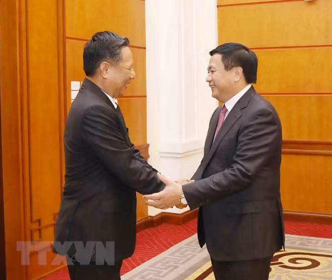 Fomentan Vietnam y Laos cooperación bilateral en ciencias sociales ảnh 1
