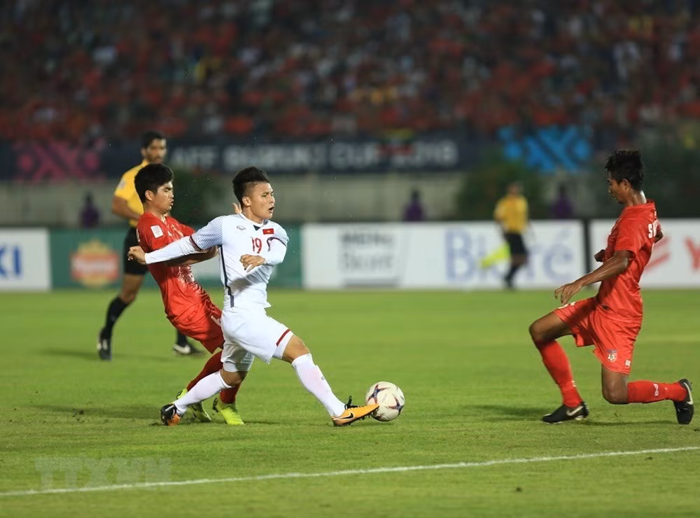 Vietnam y Myanmar empaten sin goles en campeonato sudesteasiático de fútbol ảnh 1