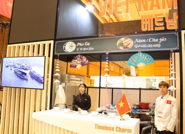 Presentan platos vietnamitas en Festival gastronómico de ASEAN en Corea del Sur ảnh 1