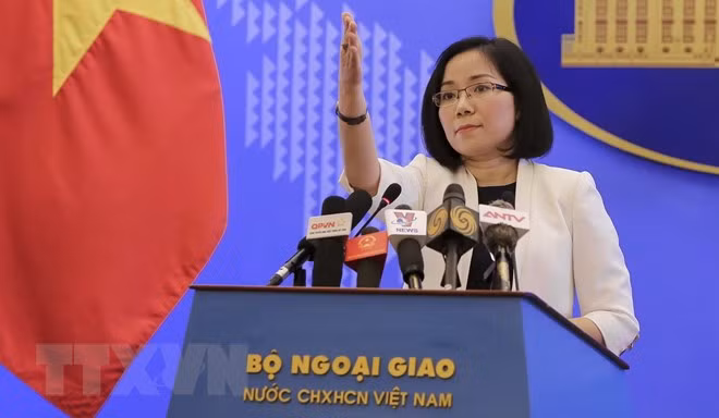 Vietnam exige a China poner fin inmediato sus actividades en Hoang Sa ảnh 1 Vietnam exige a China poner fin inmediato sus actividades en Hoang Sa ảnh 1