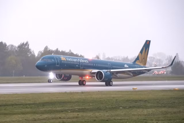 Vietnam Airlines recibe primer avión Airbus A321neo ảnh 1