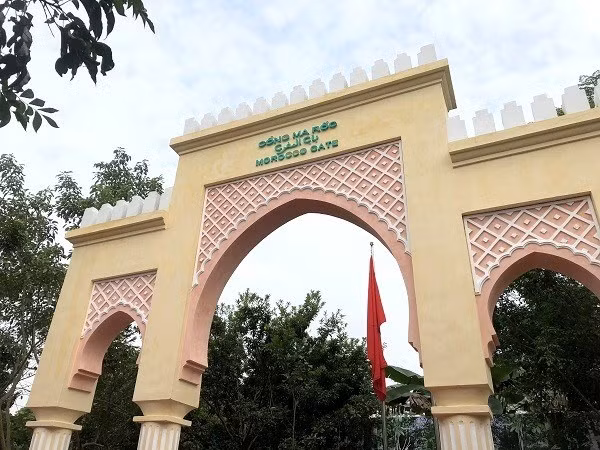 Renovada Puerta de Marruecos, símbolo de la amisad entre ese país y Vietnam ảnh 1