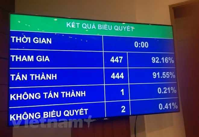 Asamblea Nacional de Vietnam aprueba la Ley de Protección de Secretos Estatales ảnh 1