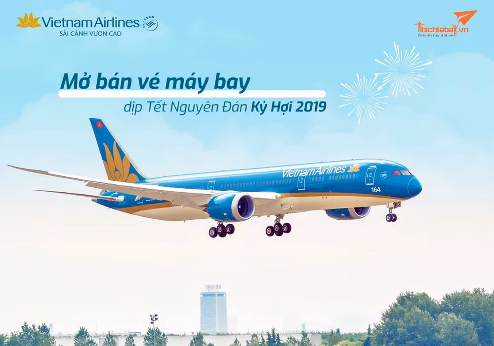 Aumentará Vietnam Airlines vuelos en ocasión de festejos por Año Nuevo Lunar ảnh 1