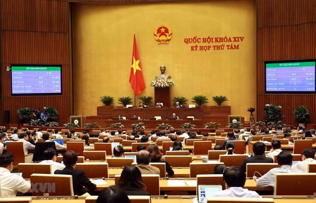 Parlamento vietnamita prosigue octavo perído de sesiones con logros importantes ảnh 1