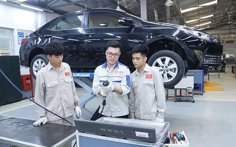 Envío de trabajadores vietnamitas al exterior muestra señales positivas ảnh 1