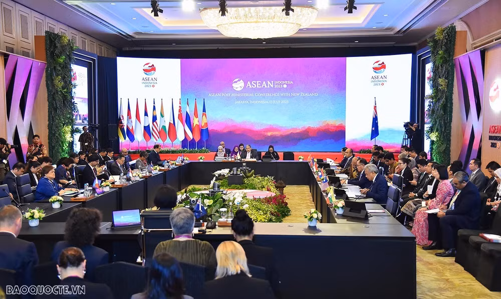 Vietnam asiste a reuniones de ministros de Relaciones Exteriores de ASEAN+1 ảnh 2