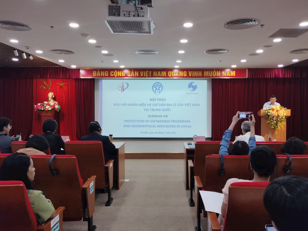 Debaten en Hanoi sobre registro de marcas e indicaciones geográficas vietnamitas ảnh 2