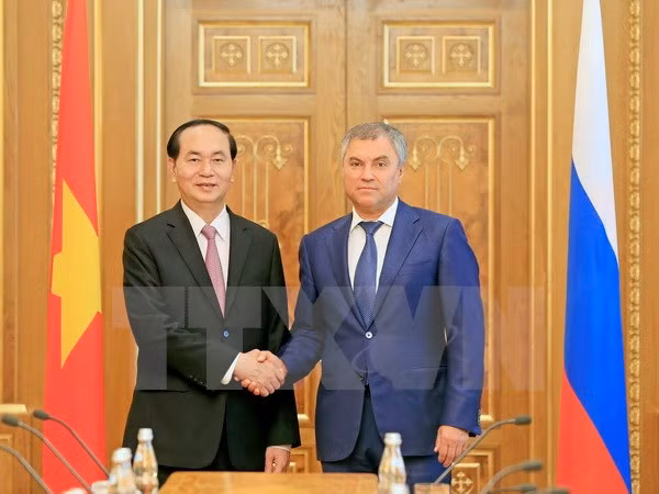 Presidente Dai Quang pide estrecha supervisión de Rusia a implementación de TLC Vietnam-UEE ảnh 1