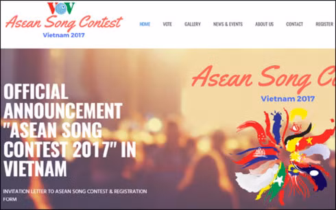 Promueve en Vietnam concurso de canto de la ASEAN 2017 ảnh 1