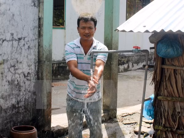 Crece número de personas con acceso a agua potable en delta del río Rojo ảnh 1